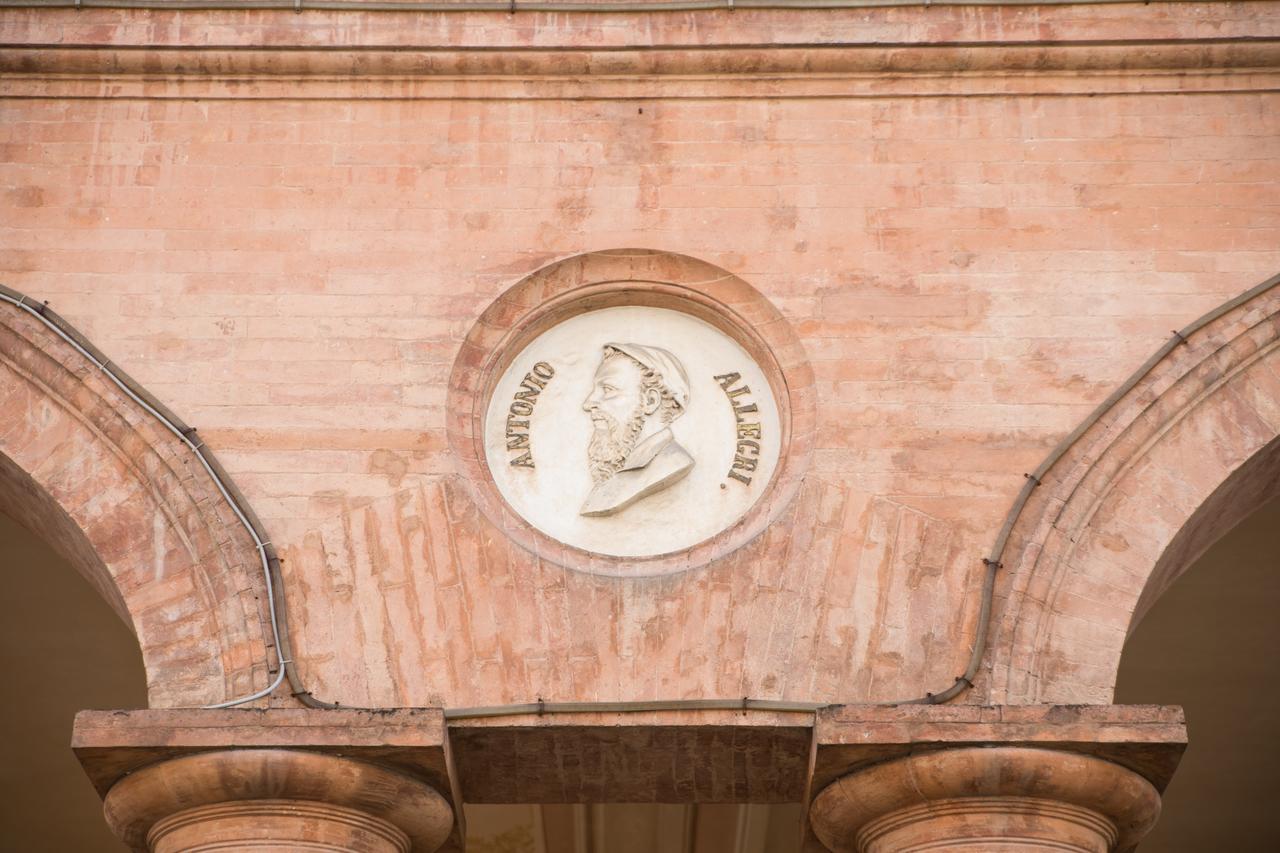 Phi Hotel Dei Medaglioni Correggio Exteriör bild